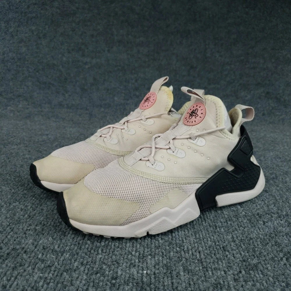 Nike Huarache Run Drift GS Girls Shoe‎ Size 6.5Y Pink Black Sneakers 943344-602